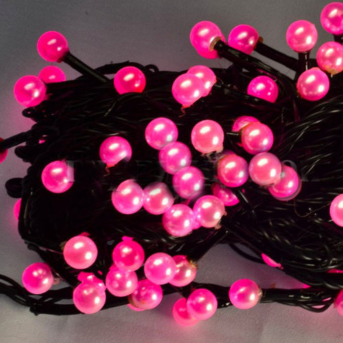 

Гирлянда Жемчуг 50 LED 5м переходник розовый SEZ 1271-09 (NAT06511)