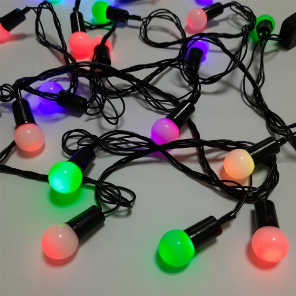 

Гирлянда Шарики 18мм 40 LED 7м + переходник мульти SEZ 1318-54 (NAT06518)