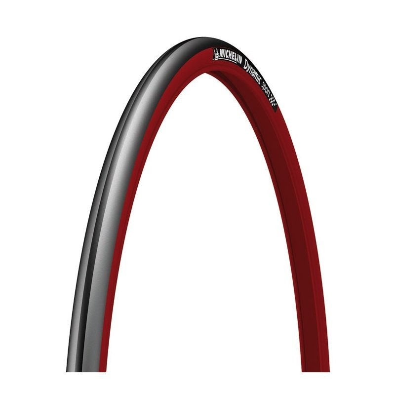 

Покришка на велосипед Michelin DYNAMIC Sport 700x23C 33TPI червоно чорна