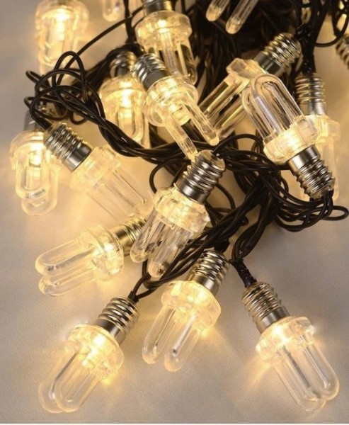 

Гирлянда Лампочка-Дуга 20 LED 7м белый теплый SEZ 13642-07 (NAT06532)