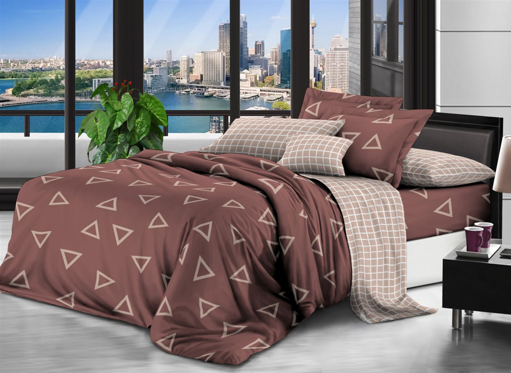 

Пододеяльник MirSon Бязь Premium №130 Pazolini 2 110х140
