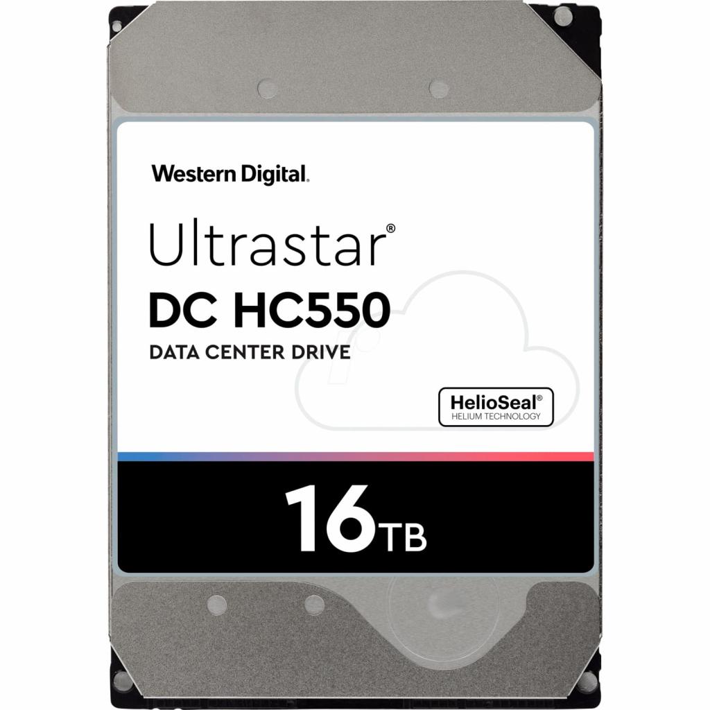 

Жесткий диск WD Ultrastar DC HC550 16 TB (WUH721816ALE6L4/0F38462)