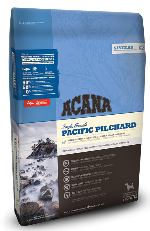 

Сухий корм Acana Pacific Pilchard — для собак з чутливим травленням, сардина 6 кг (a57360)