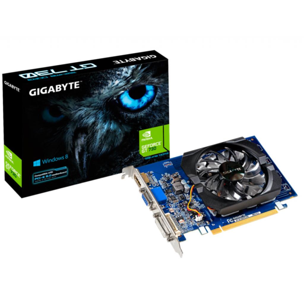 

Видеокарта GIGABYTE GeForce GT730 2GB DDR3 (GV-N730D3-2GI)