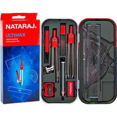 

Чертежный набор НАБОР Nataraj в металическом пенале 205 481 002