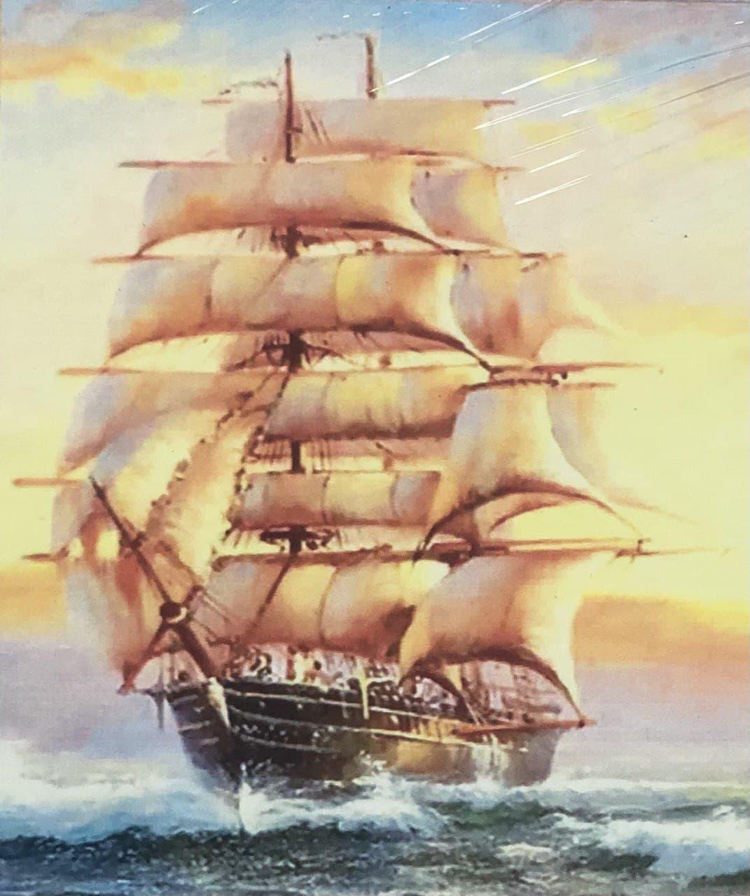 

Алмазная мозаика "Парусник" 50*65 см
