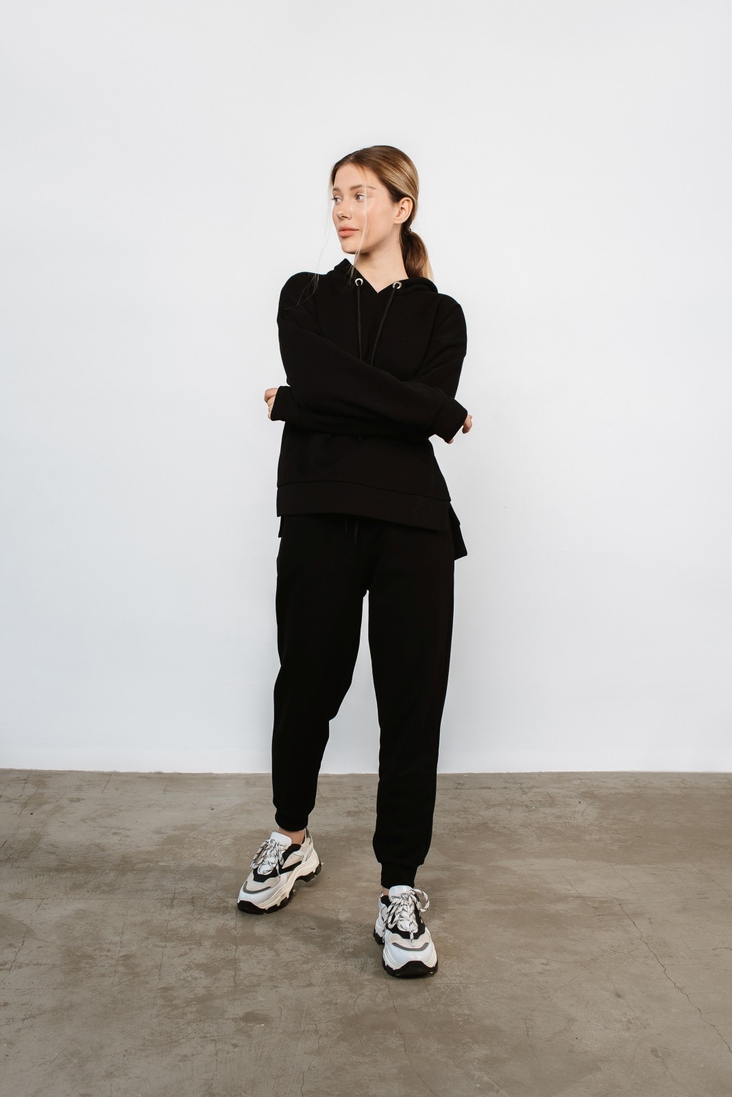 

Спортивный костюм Dreha 1232-5  Черный, Спортивный костюм Dreha 1232-5 XS Черный