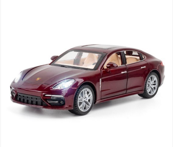 

Коллекционная машинка Porsche Panamera AutoExpert металлическая модель в масштабе 1:24 бордовая