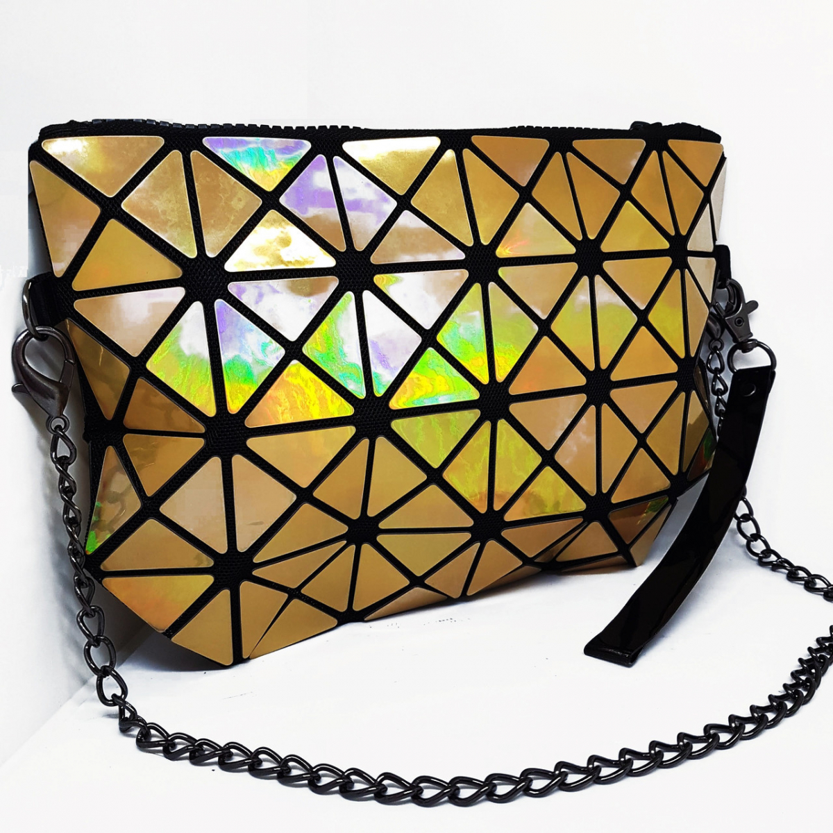 

Клатч на цепочке Glam Queen Gold