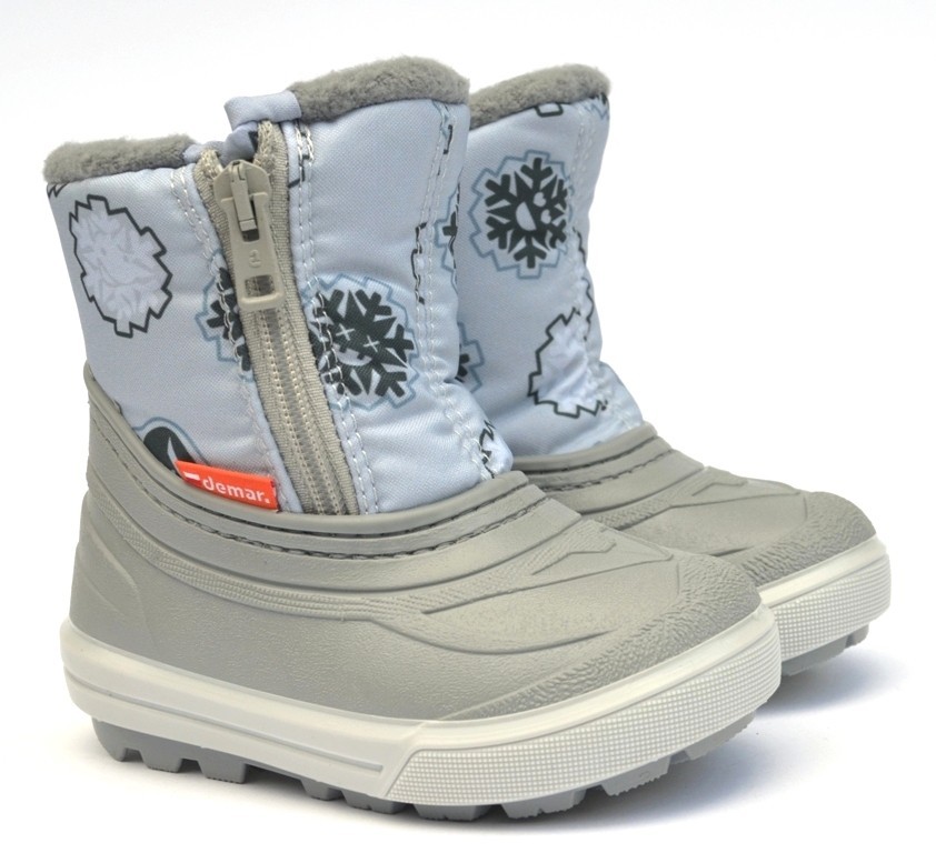 

Зимові дутики Demar WINTER LIGHT 1509С сірі р.24/25-16,5 см