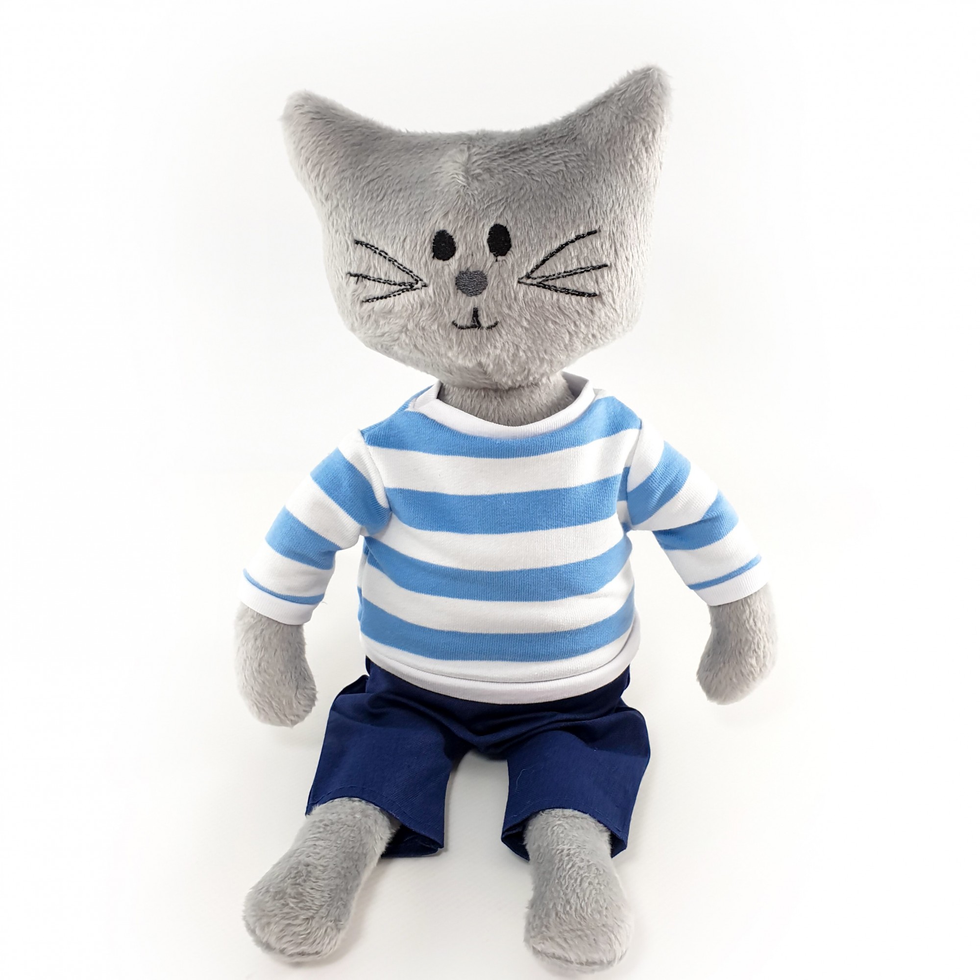 

Игрушка Котик Моряк серый Sunny Bunny 240010