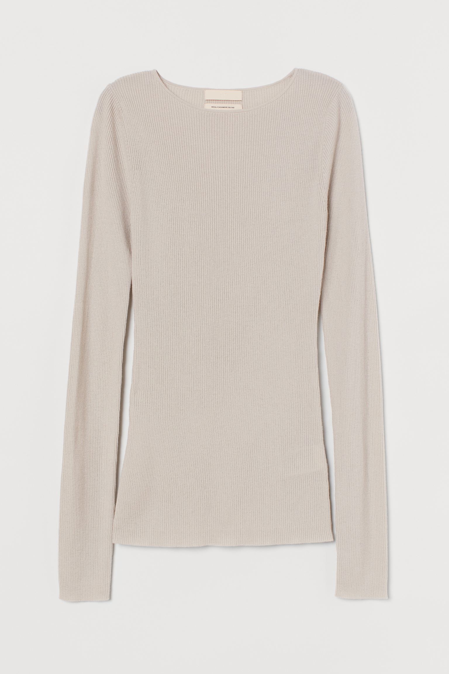 

Джемпер H&M M светло бежевый 8109177662