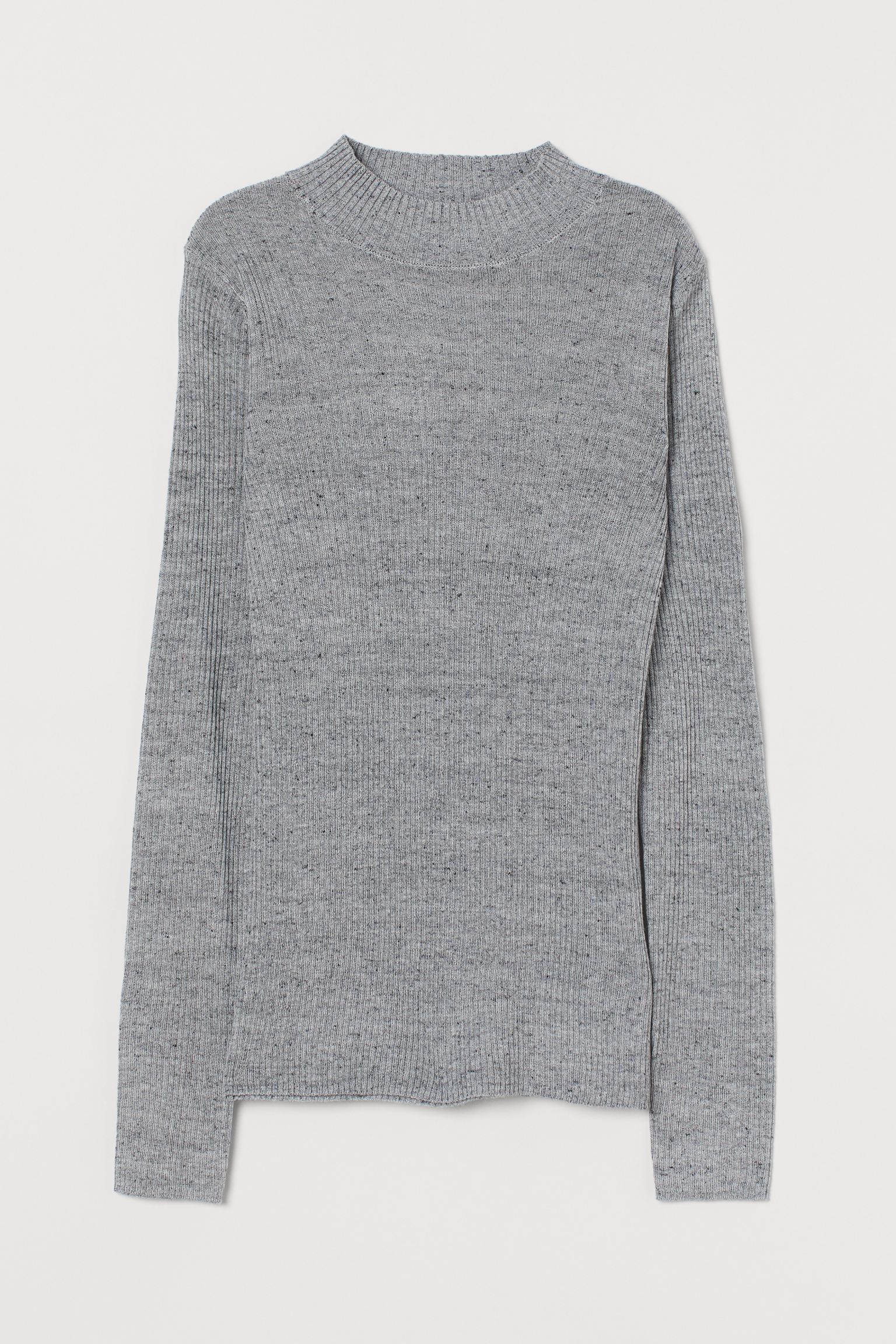 

Джемпер H&M XXL серый меланж 8108609971