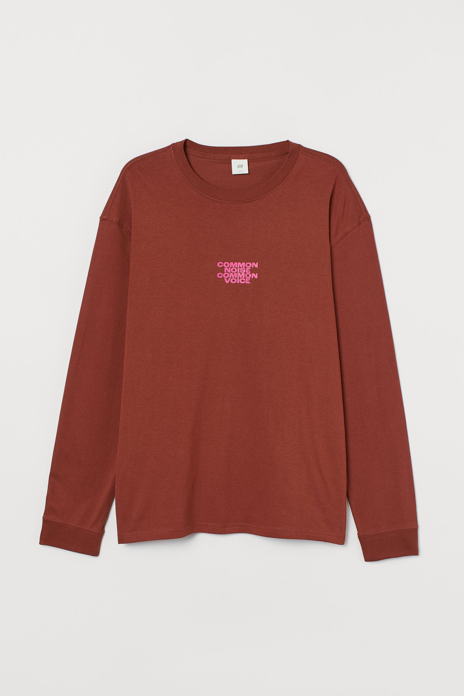

Лонгслив H&M XXL коричневый 8108918992