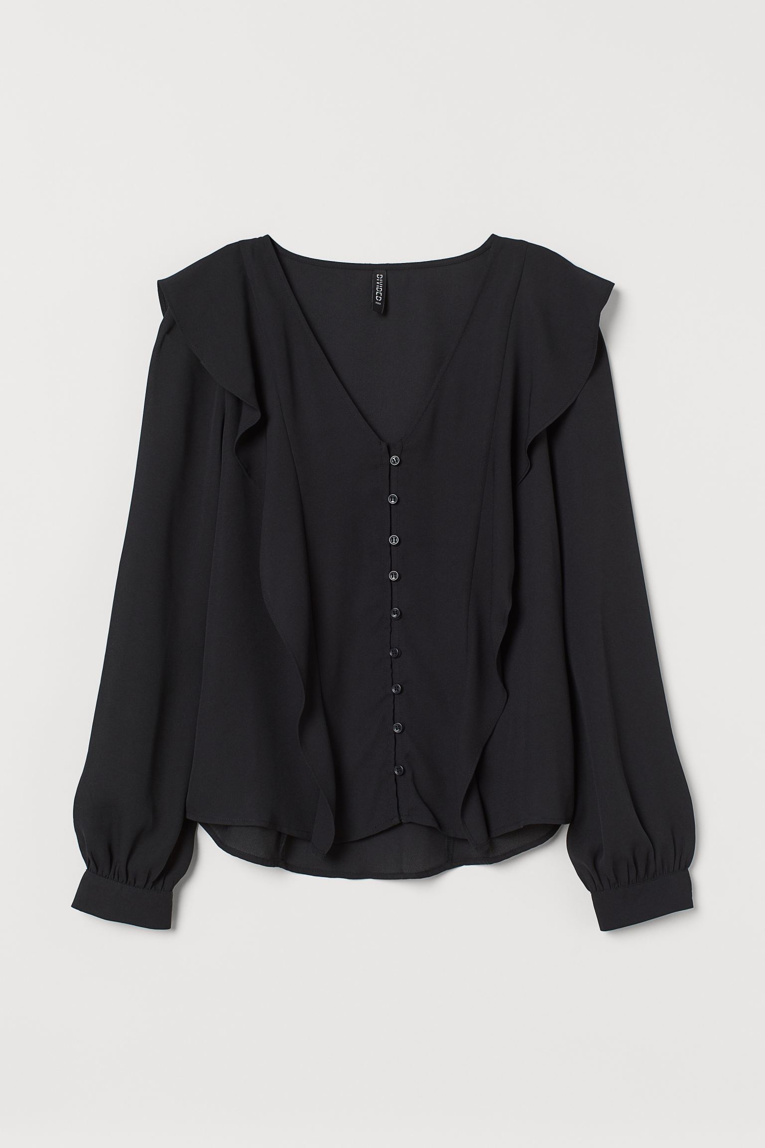

Блуза H&M  черный 8107593910, Блуза H&M 36 черный 8107593910
