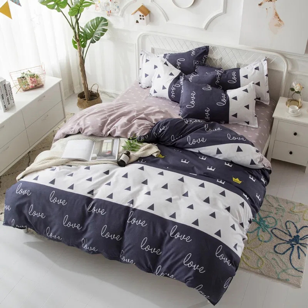 

Комплект постільної білизни MirSon Бязь Premium 17-0212 Adora King Size