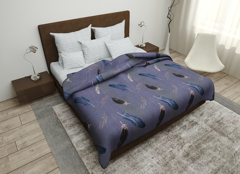 

Комплект постельного белья MirSon Бязь Premium 17-0249 Safari Семейный 160x220 см