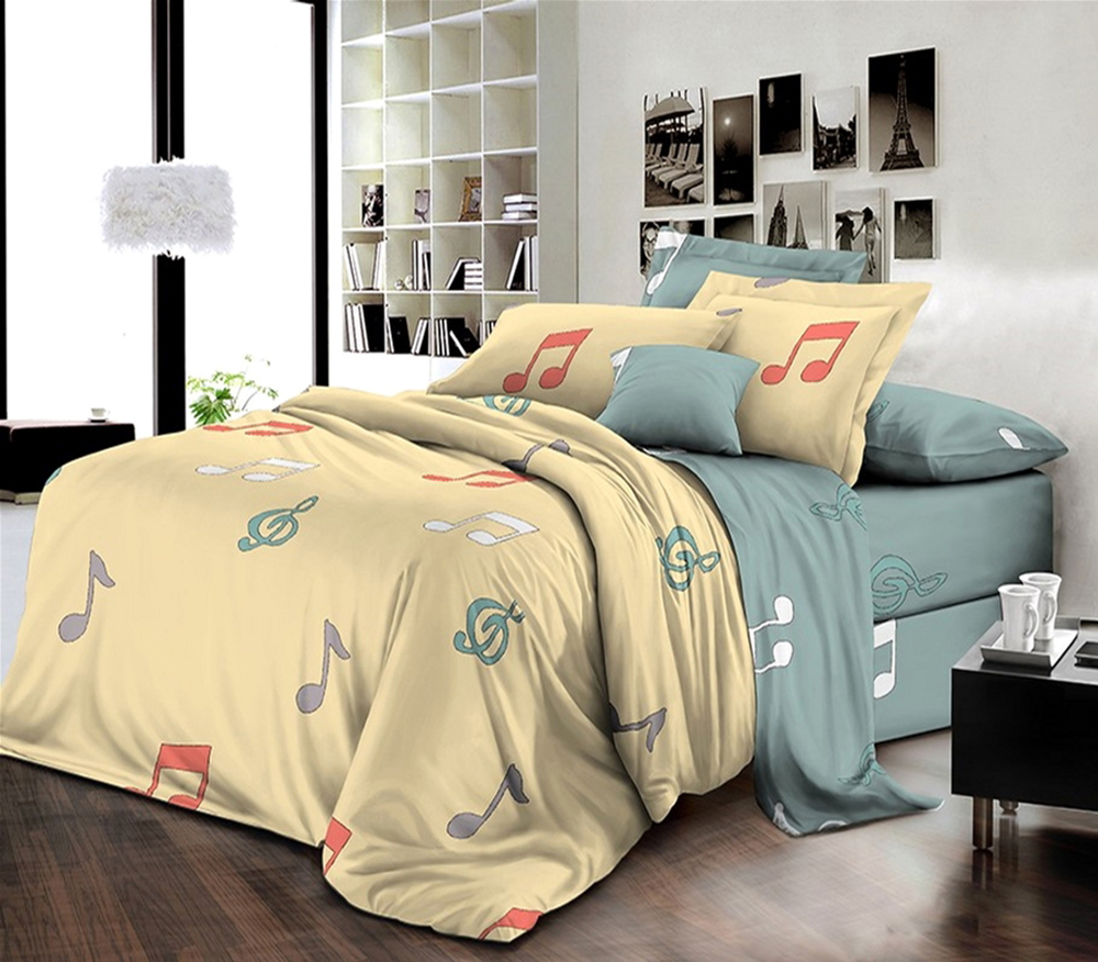 

Пододеяльник MirSon Бязь Premium 17-0421 Music 200 х 220 см
