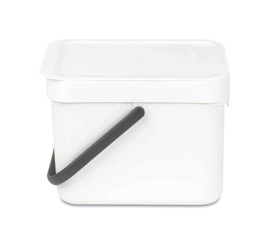 

Ведро для мусора BRABANTIA Sort&Go 6 л белое