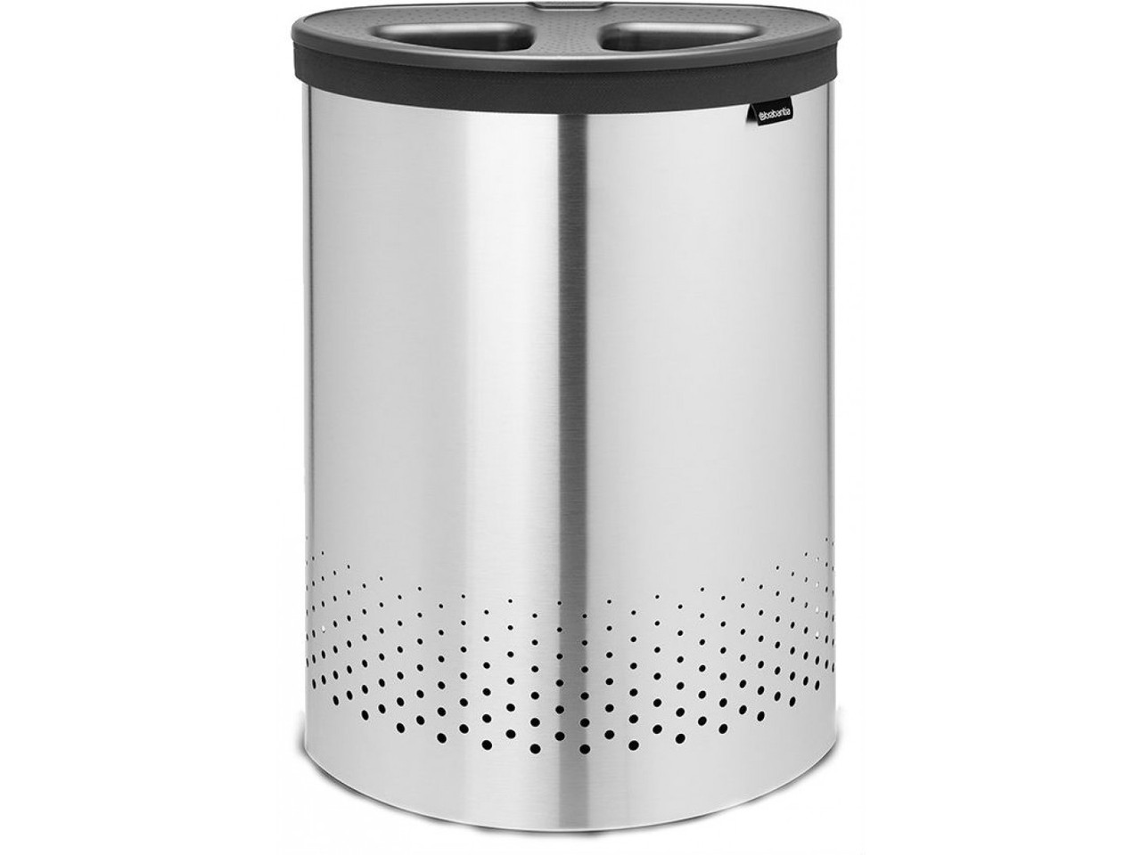 

Бак для белья двухсекционный BRABANTIA 55 л серый