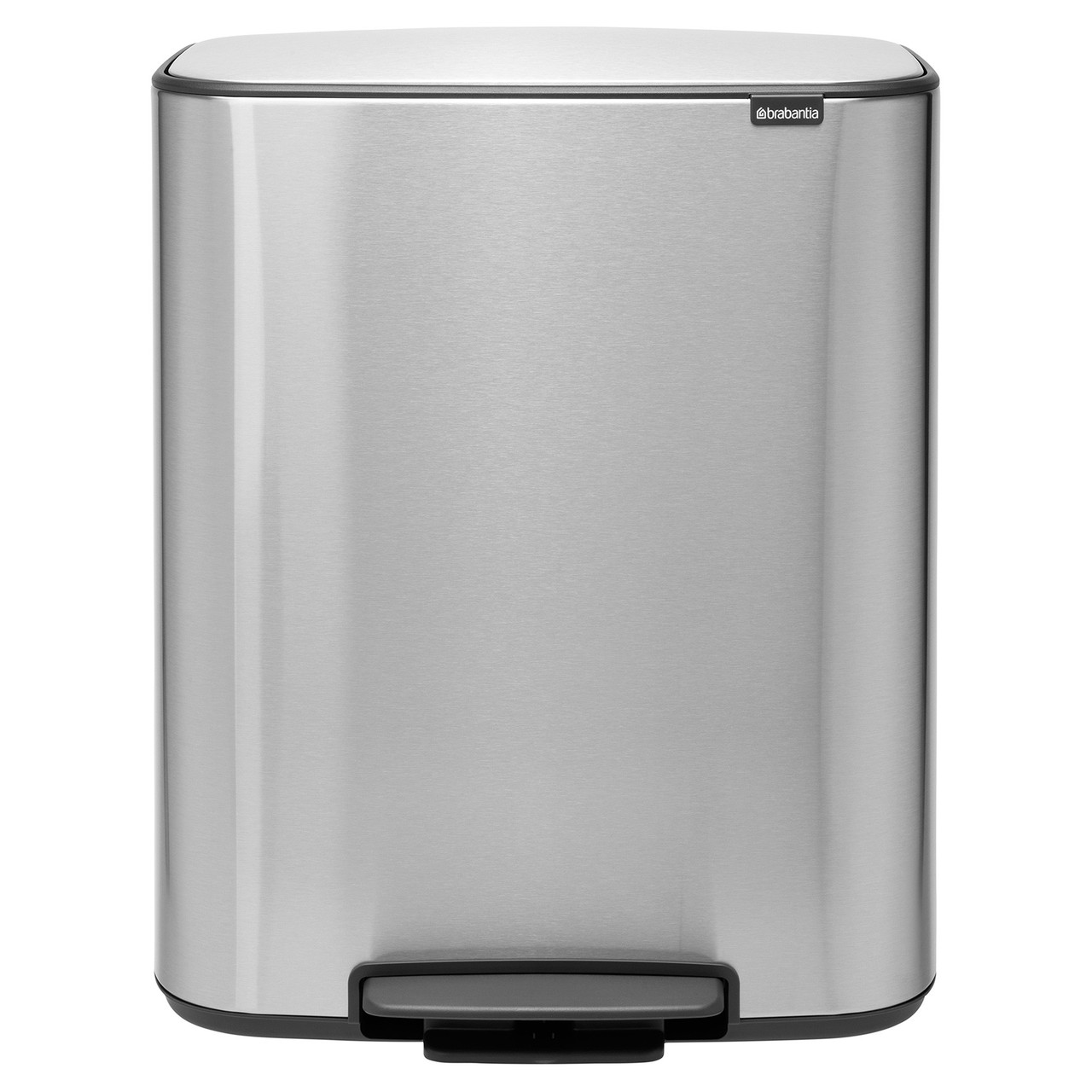 

Бак для мусора с педалью BRABANTIA Bo Pedal Bin 60 л серый