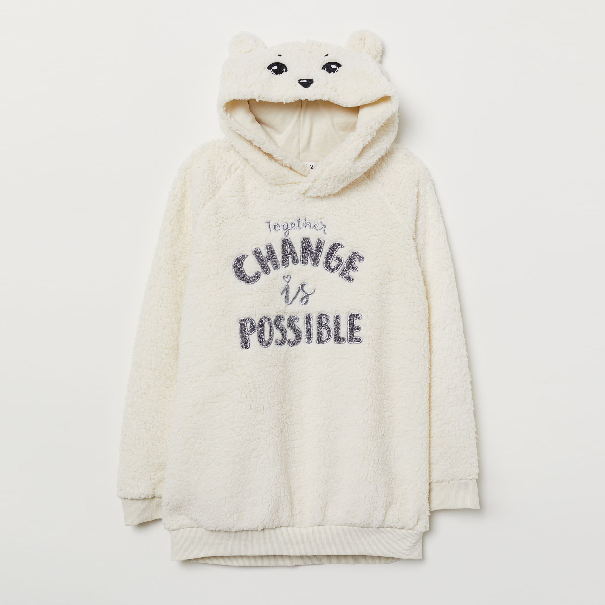 

Худи H&M 2810-6936638 98-104 см Молочное (hm02394308514)