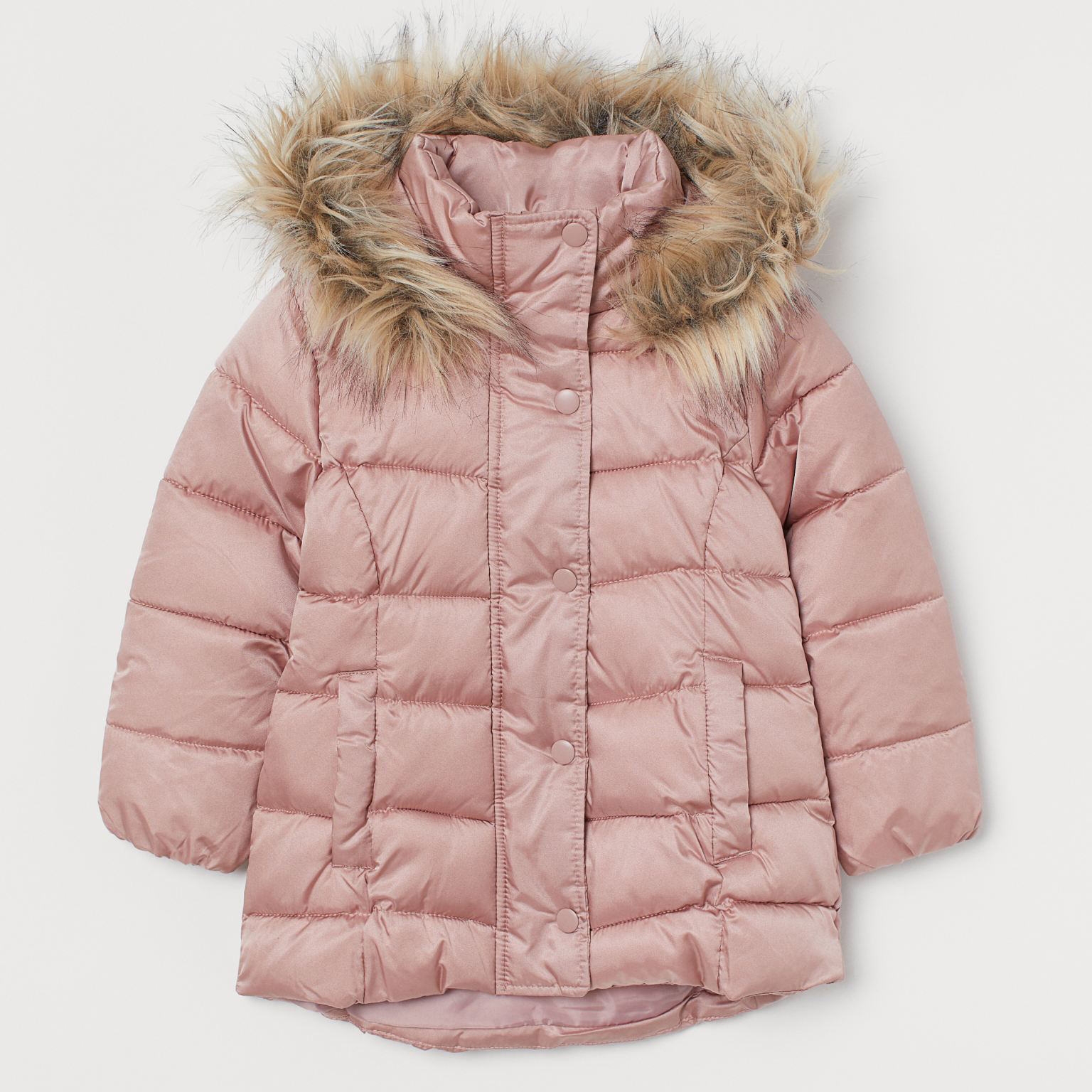 

Зимняя куртка H&M 804-8692972 134 см Розовая (hm08915640095)