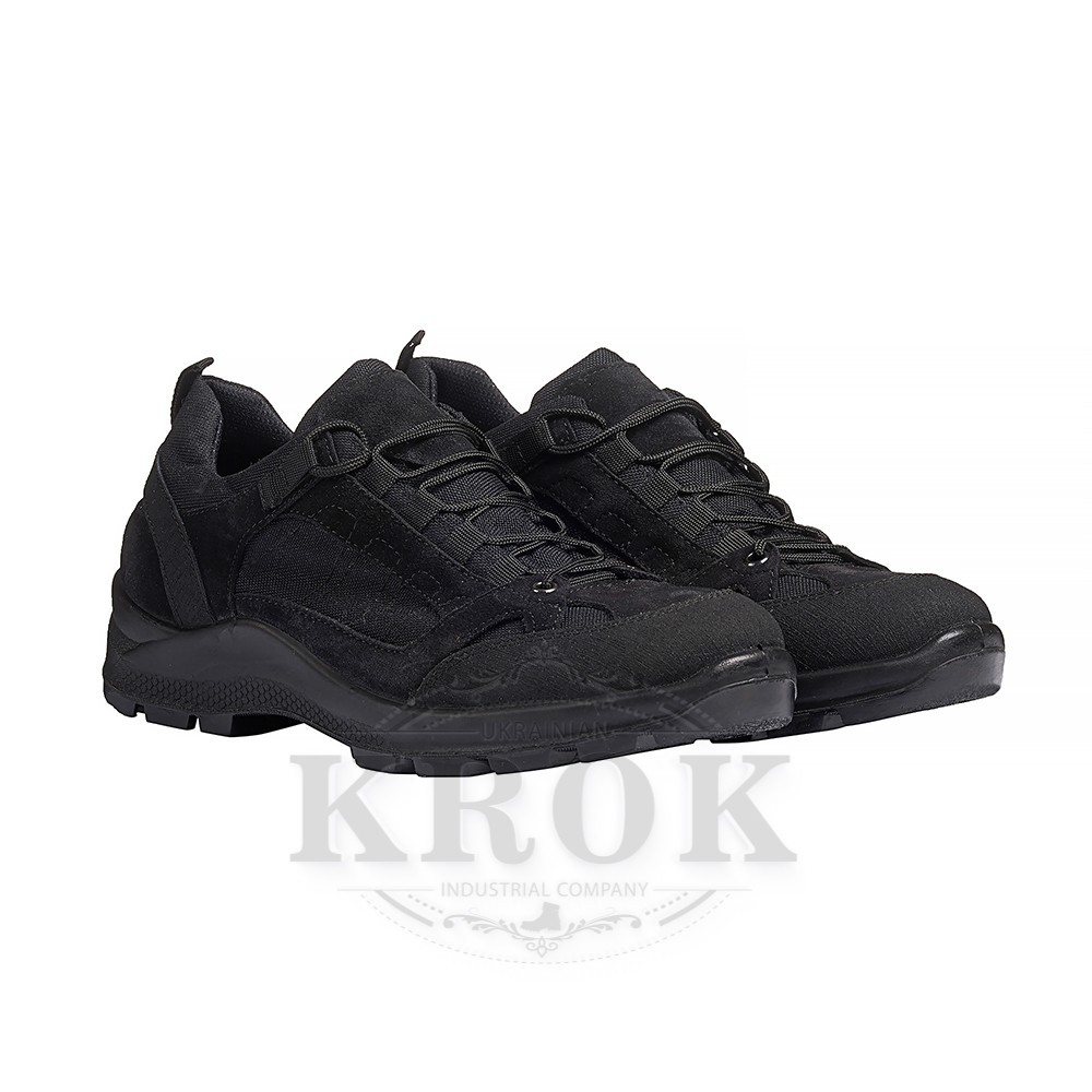 

Кроссовки KROK из велюра тактические 43 черные 4830 black