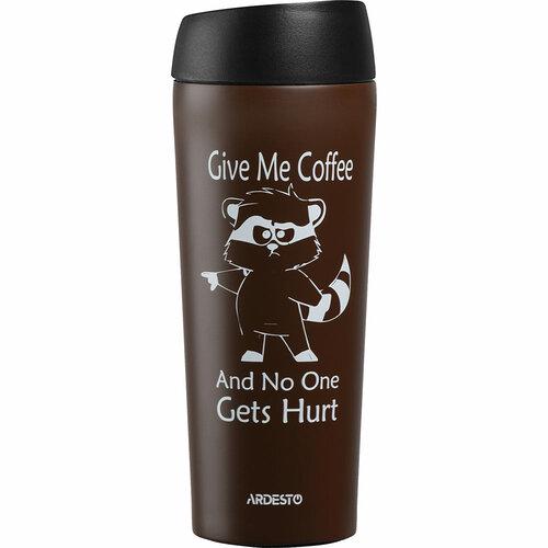 

Термос Ardesto Coffee time Raccoon 450 мл