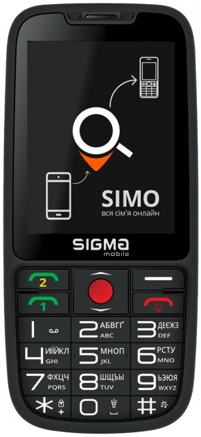 

Мобильный телефон Sigma mobile Comfort 50 Elegance3 Black