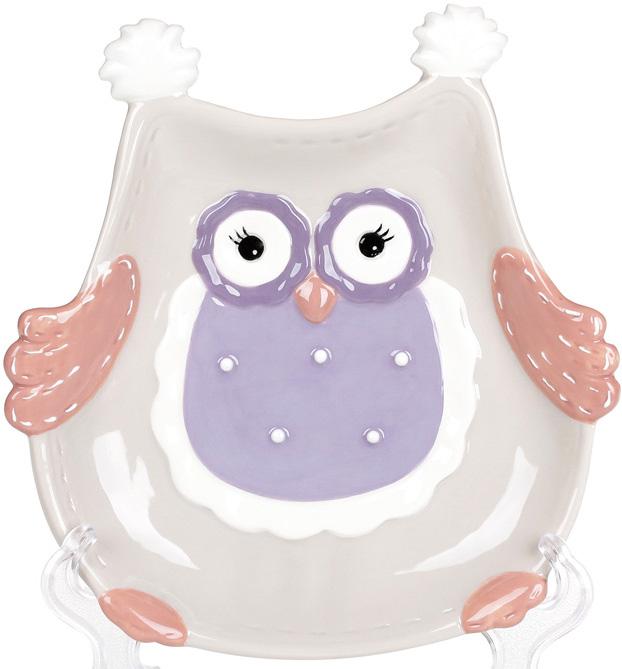 

Набор 4 блюда "Owl Family" 18.9см керамика (десертные тарелки)