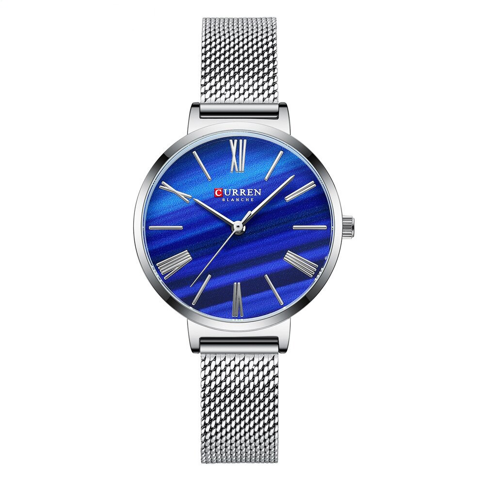 

Наручные часы Curren 9076 Silver-Blue