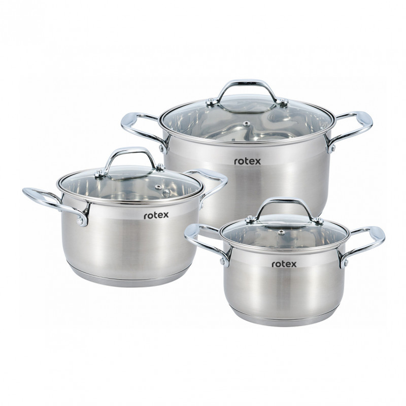 

Набор кастрюль 6 предметов Catania Rotex RC325-6L Catania