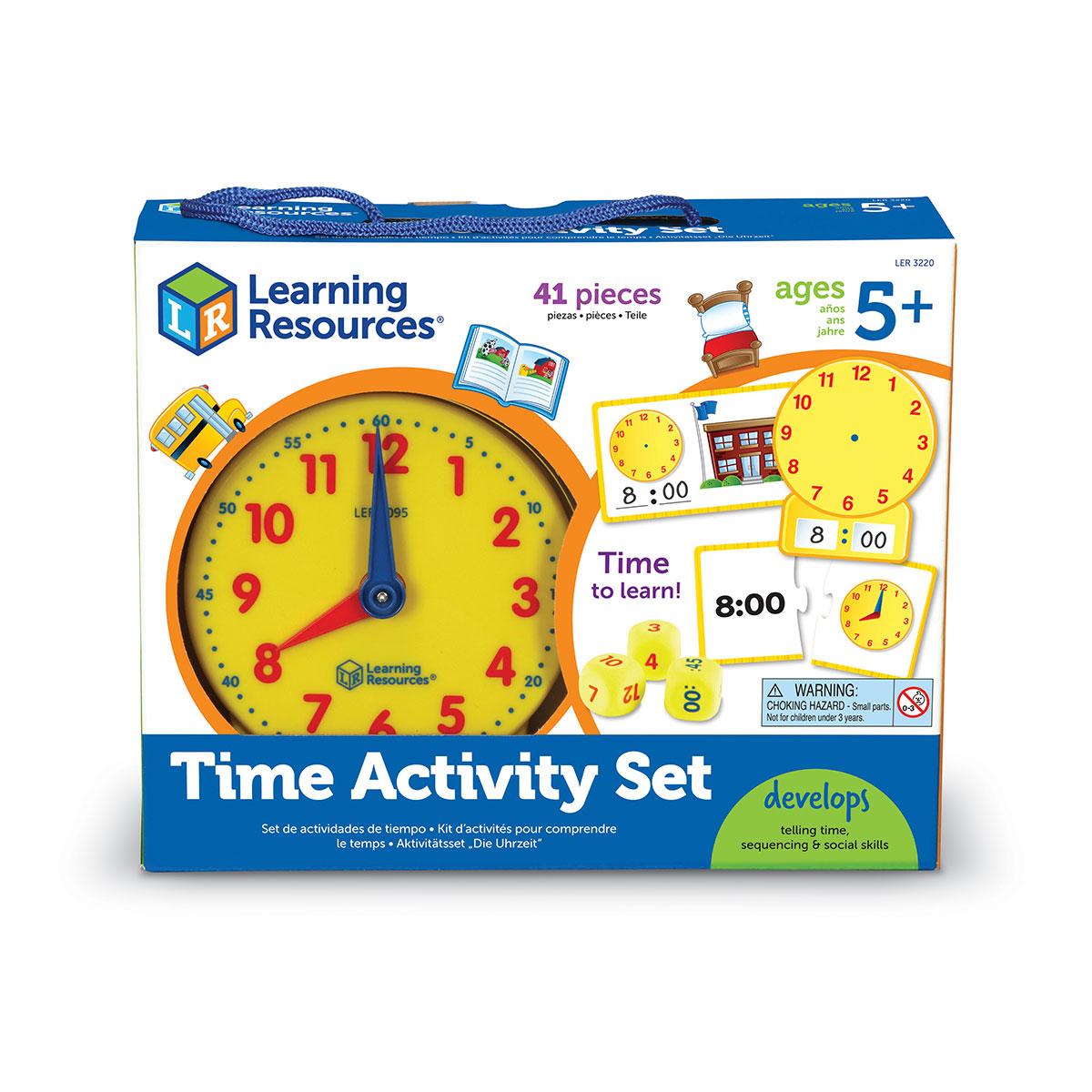 

Обучающая игра Изучаем время LEARNING RESOURCES LER3220 Learning Resources LER3220