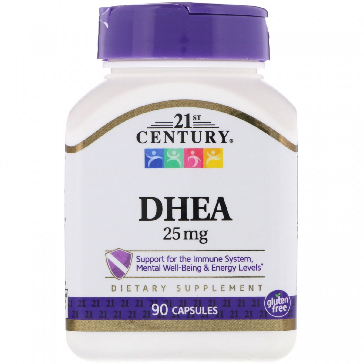 

DHEA (дегидроэпиандростерон) -, 21st Century, 25 мг, 90 капсул
