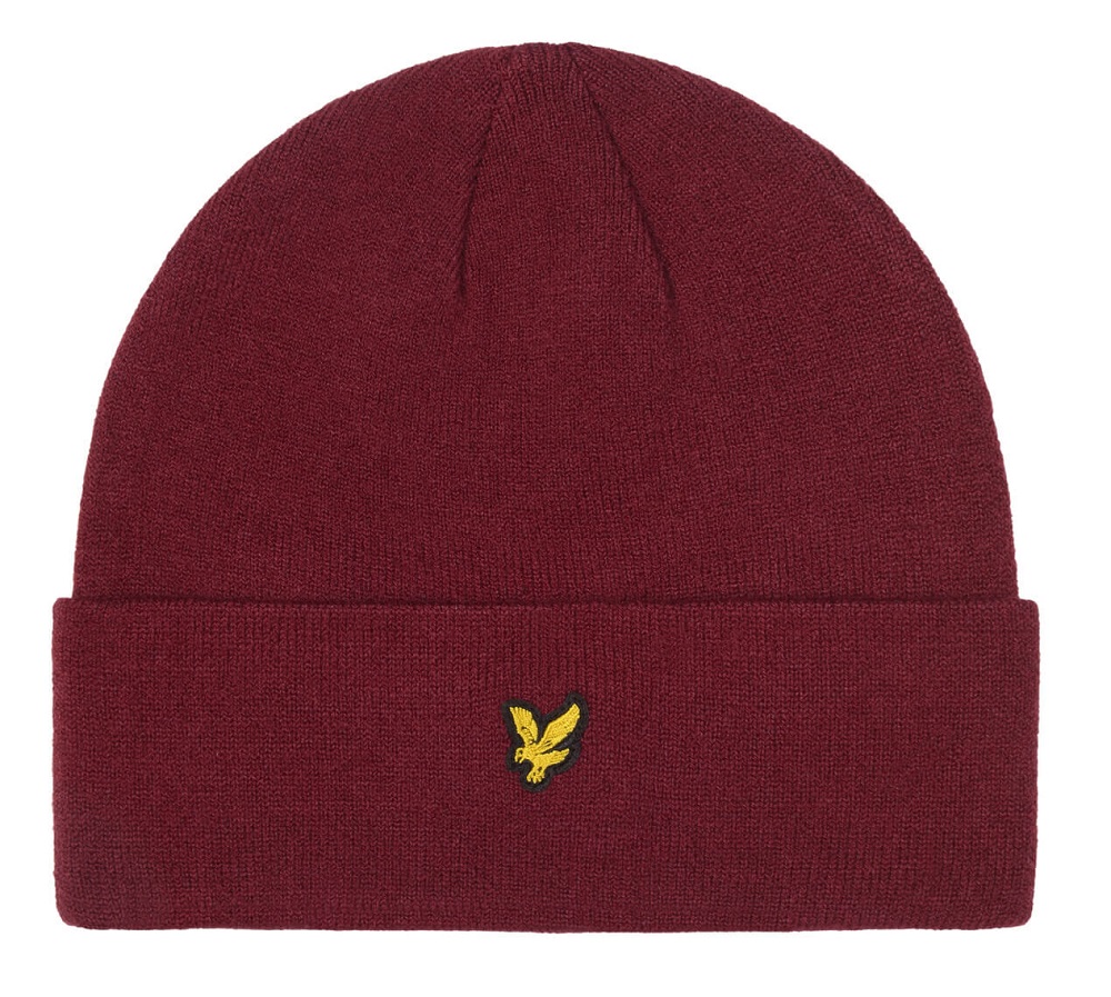 

Шапка марки Lyle & Scott red small logo, L&Sc-HAT-red-006
