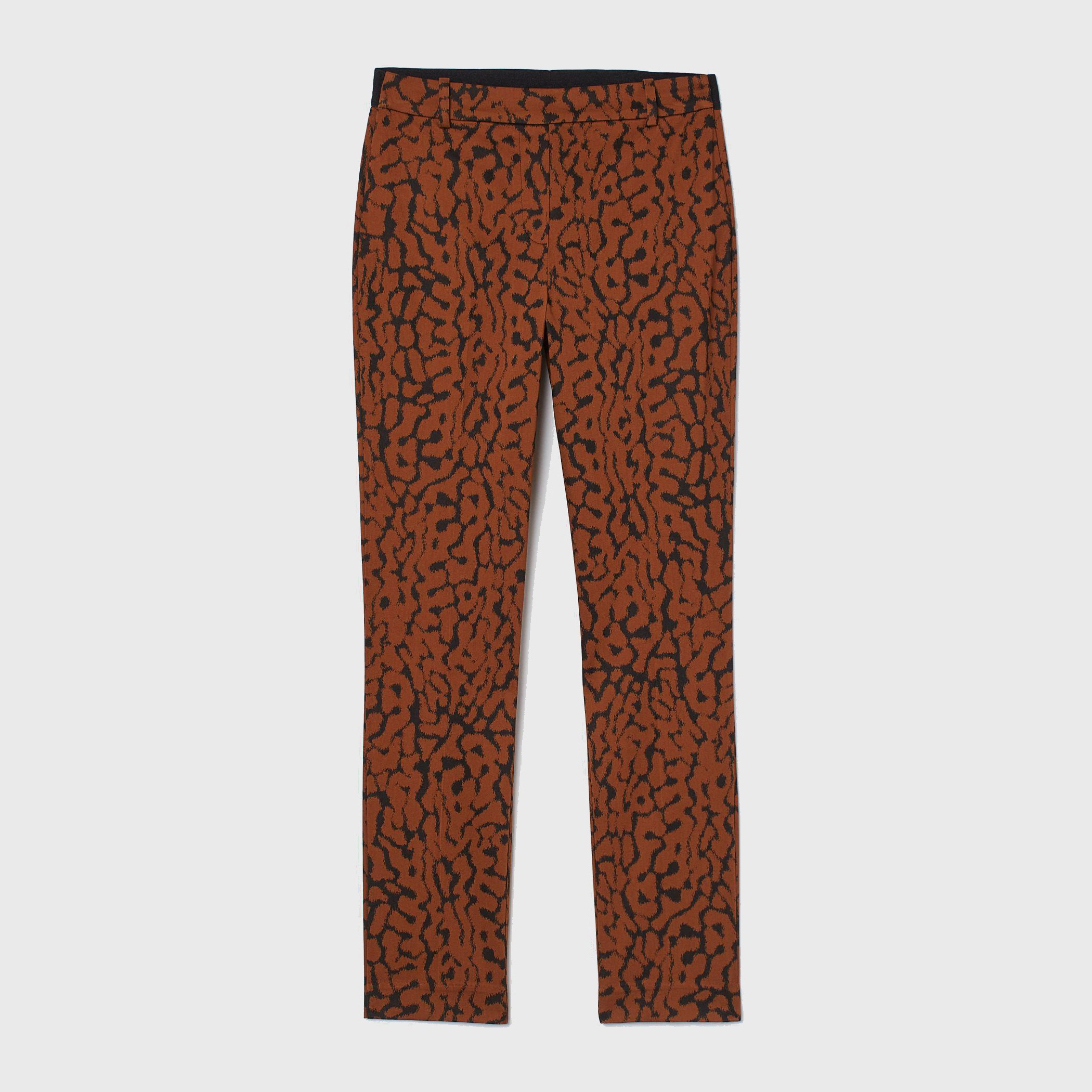 

Брюки H&M XAZ207553XENX  Коричневые с черным, Брюки H&M XAZ207553XENX 42 Коричневые с черным