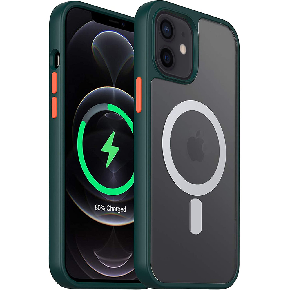 

Чехол Upex Hard Case with MagSafe для iPhone 12 | 12 Pro Cyprus Green