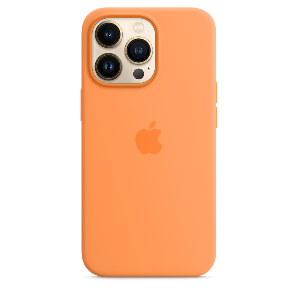 

Чехол Silicone Case для iPhone 13 Pro Marigold with MagSafe (iS)