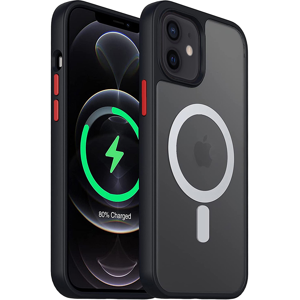 

Чехол Upex Hard Case with MagSafe для iPhone 12 | 12 Pro Black
