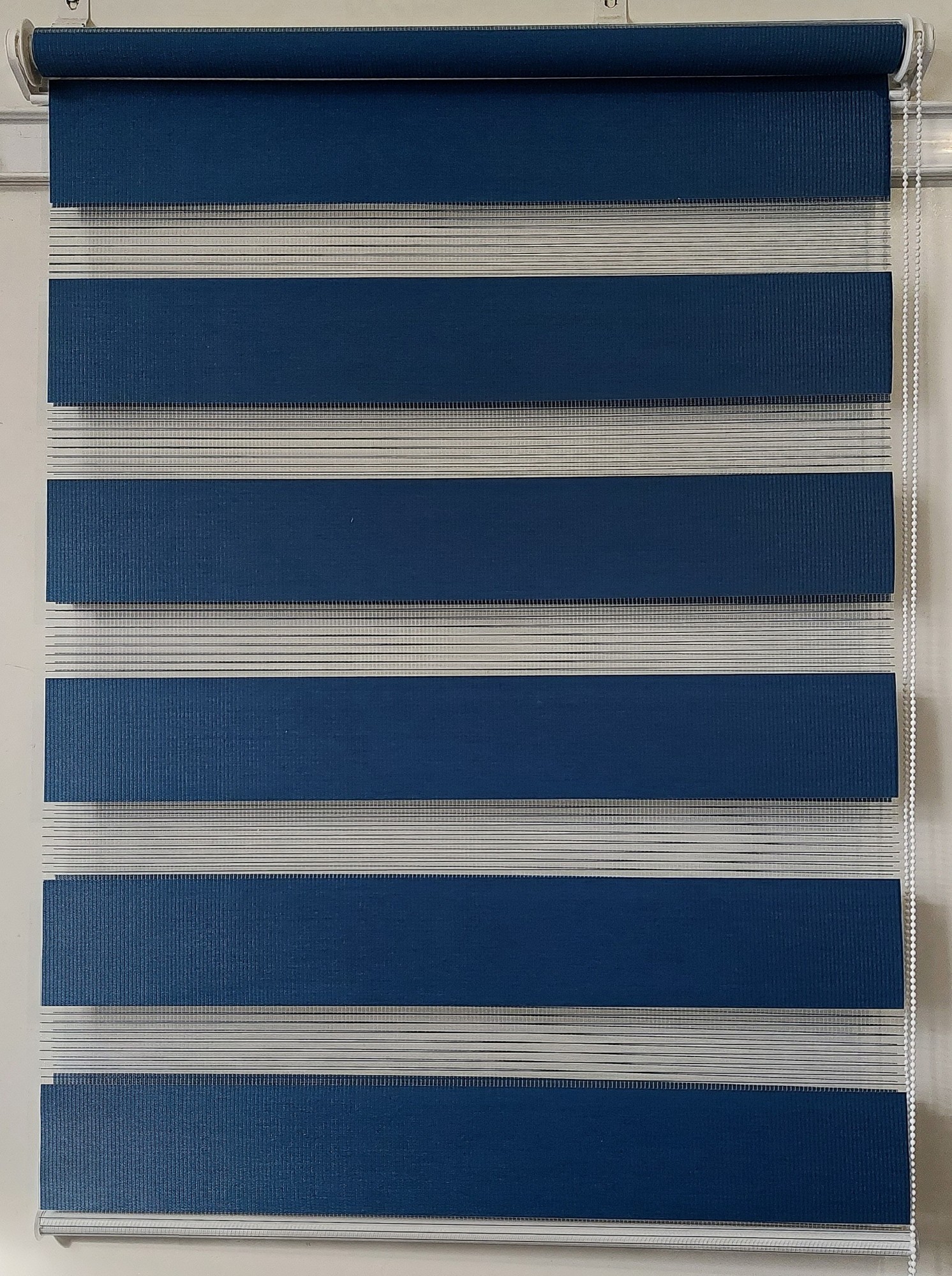 

Рулонная штора Miranda День-ночь ВН DN-239 72,5*160 см Синий