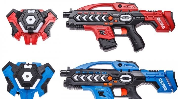 

Набор лазерного оружия Canhui Toys Laser Guns CSTAG, 2 пистолета + 2 жилета (381.00.05)