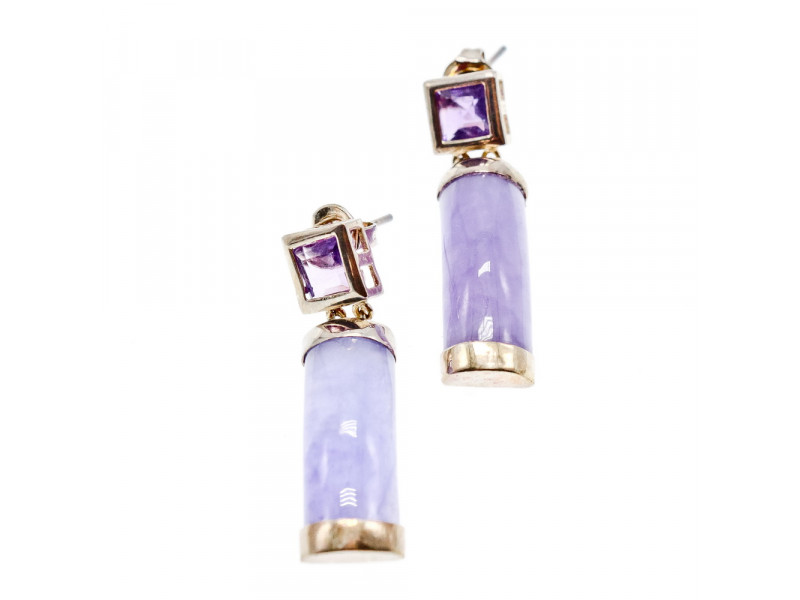

Серебряные серьги с иолитом Наслаждение Натуральный Sky Jewelry 003175