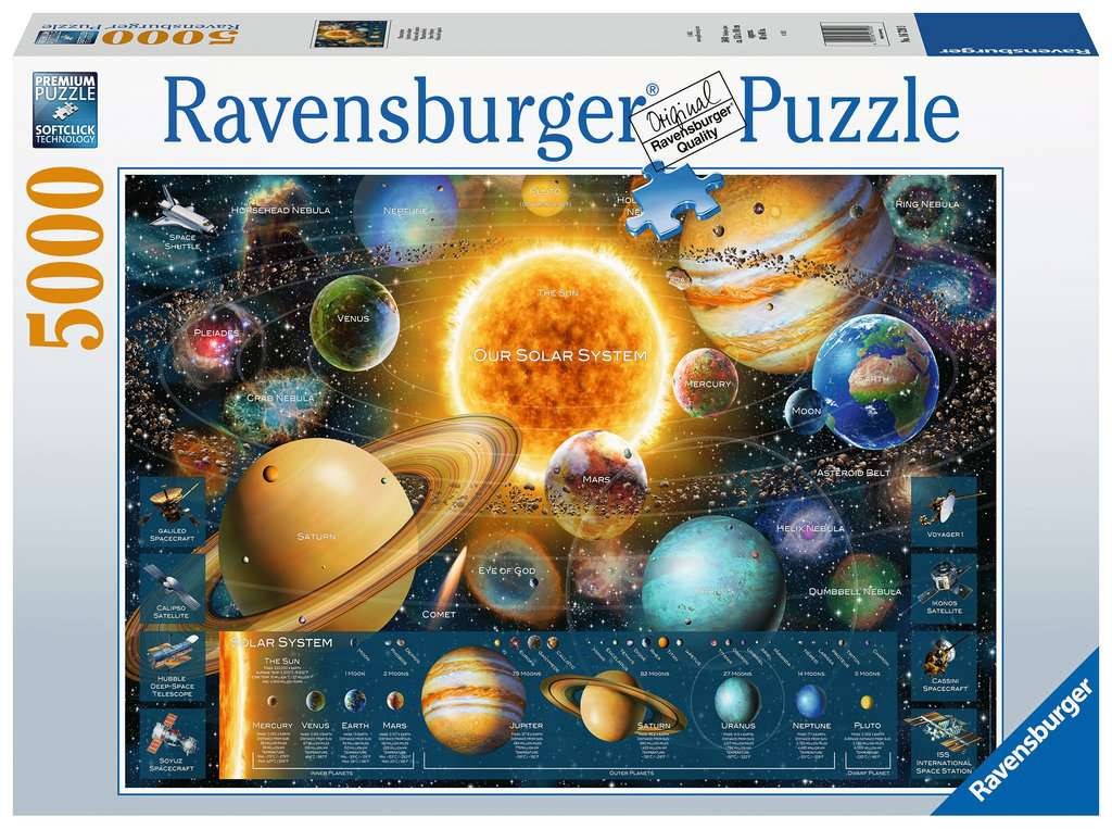 

Пазл RAVENSBURGER Планетарная система 5000 эл (167203)