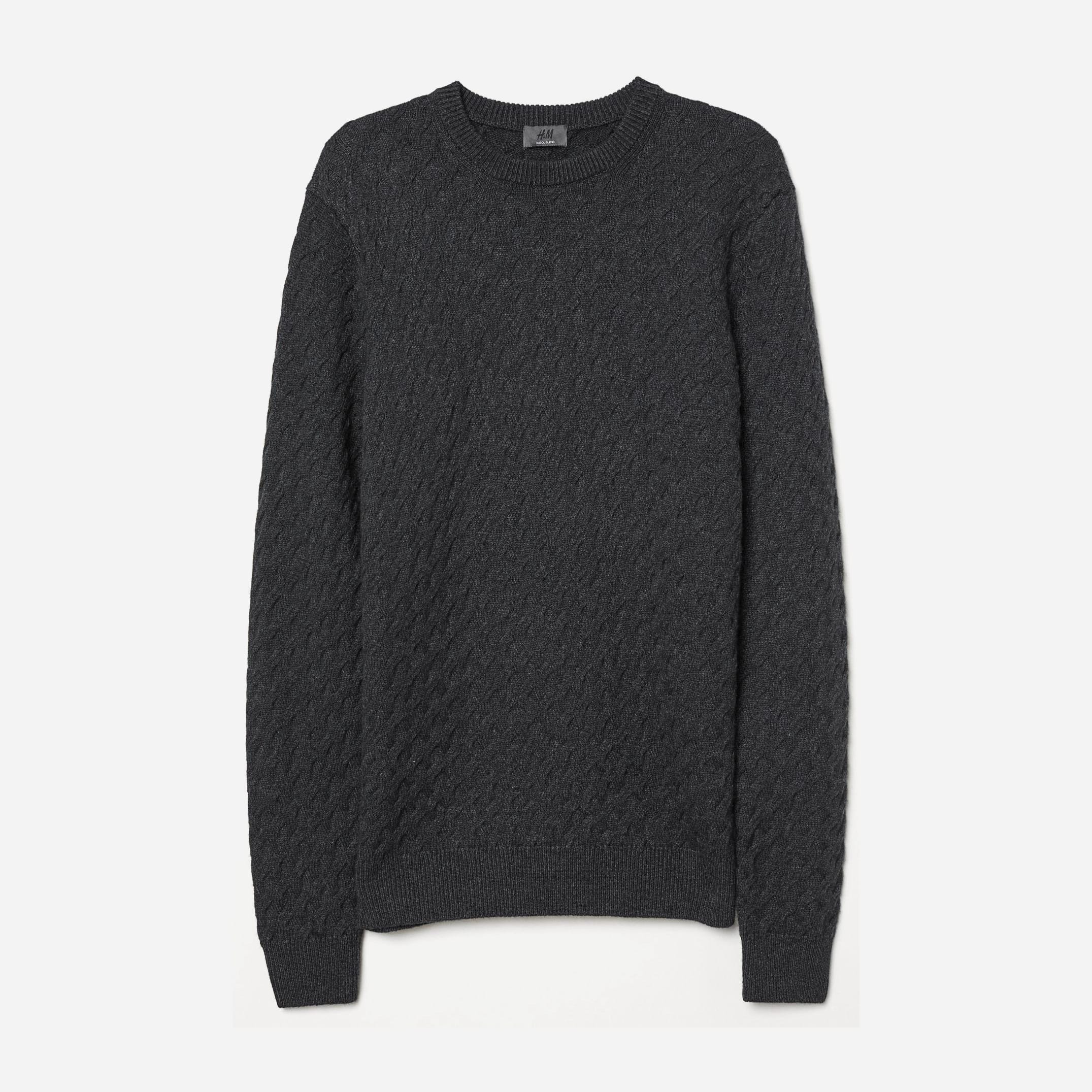 

Джемпер H&M XAZ153233BQNG  Темно-серый, Джемпер H&M XAZ153233BQNG 2XL Темно-серый