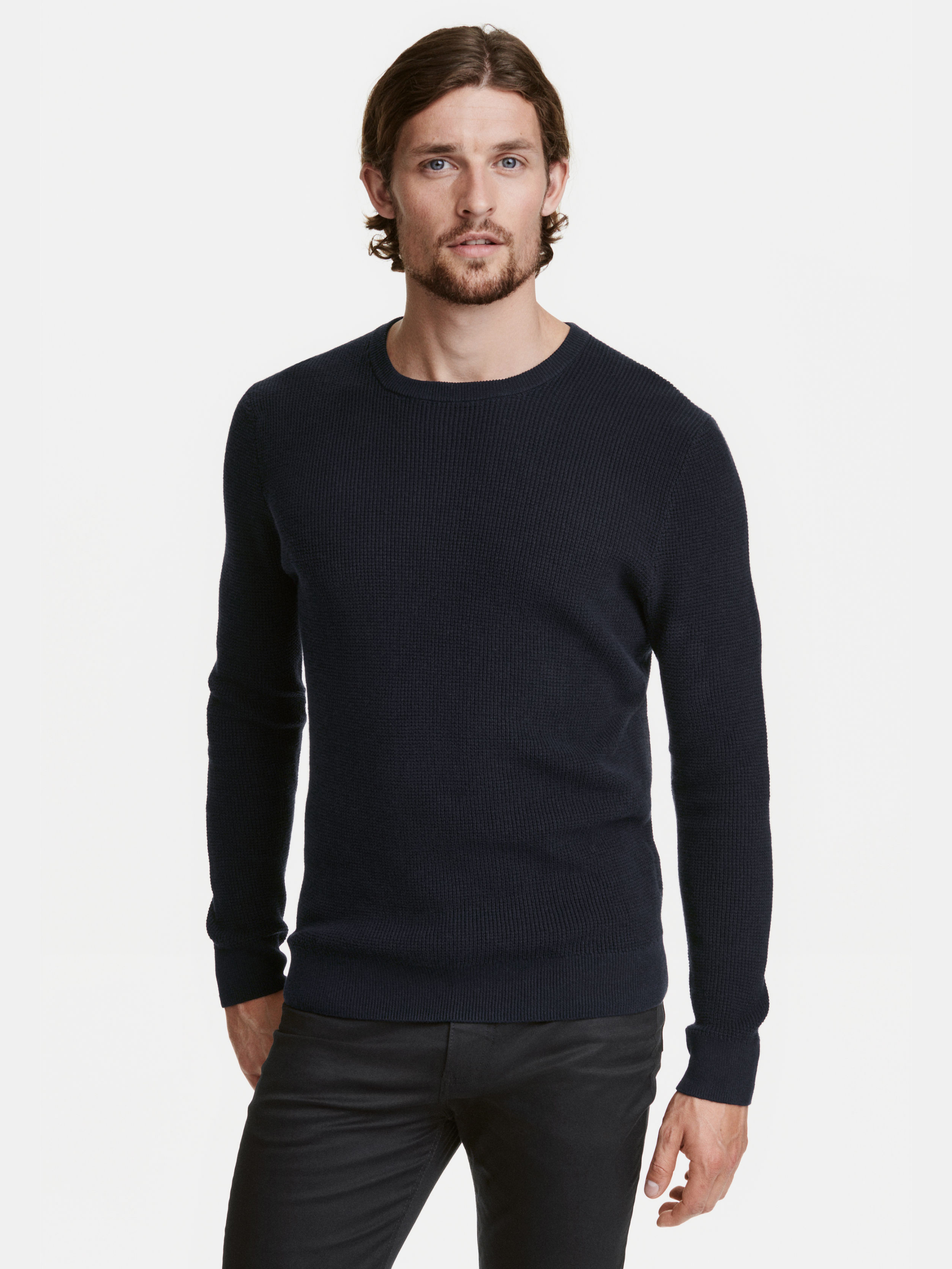 

Джемпер H& XAZ052922WIIN  Темно-синий, Джемпер H&M XAZ052922WIIN M Темно-синий