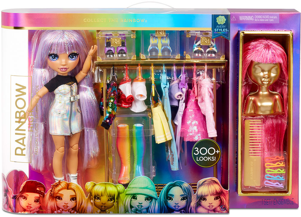 

Игровой набор с куклой Rainbow High Модная студия (571049)