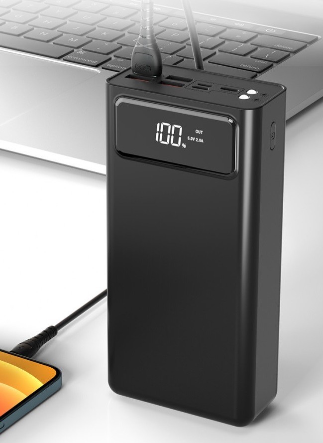 

Павербанк XO 40000mAh 4хUSB/Micro/Type-C/Lightning