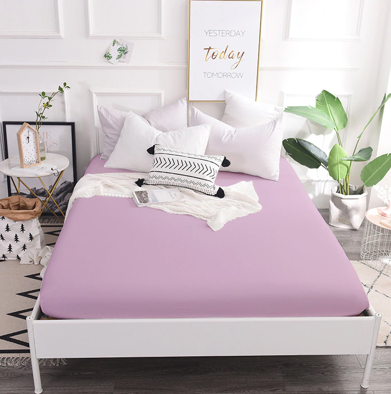 

Простынь на резинке MirSon Сатин 00199 Laura Outlet 150х200 см