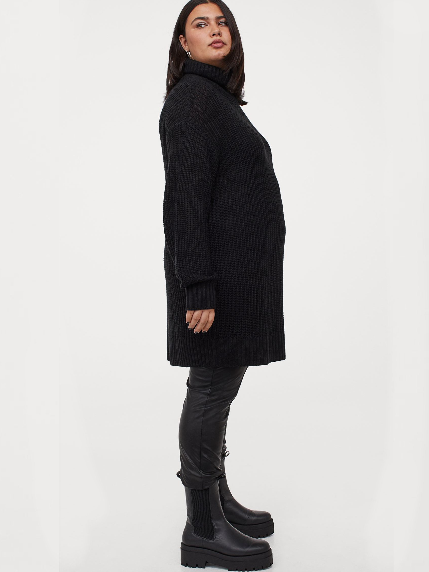 

Туника H&M 1503-9092922 2XL Черная